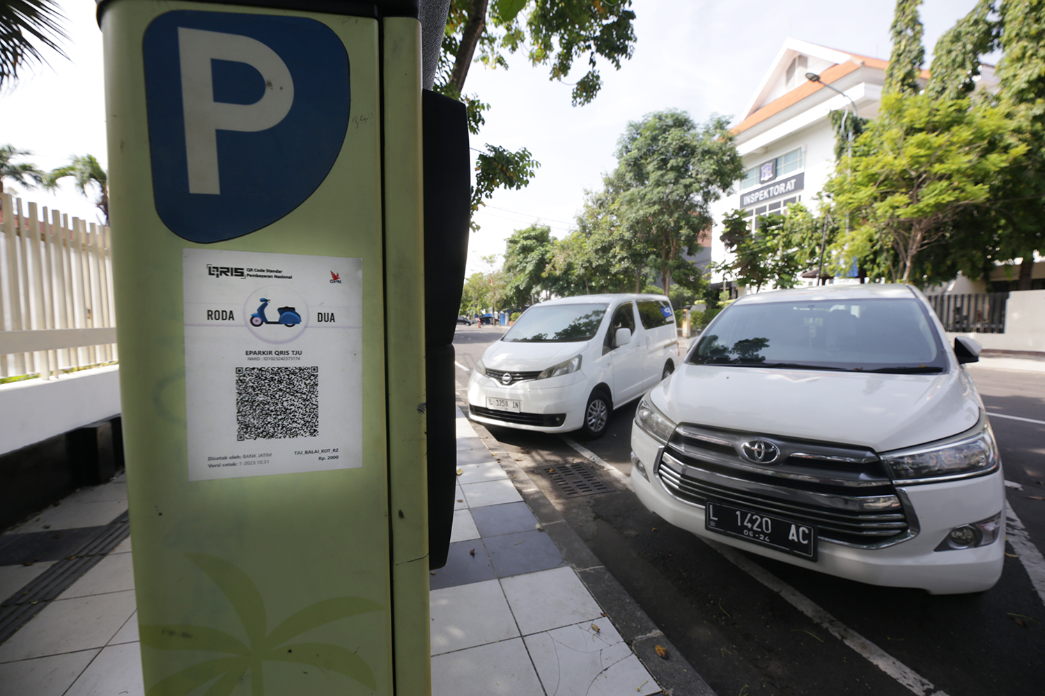 Pembayaran Parkir Melalui QRIS