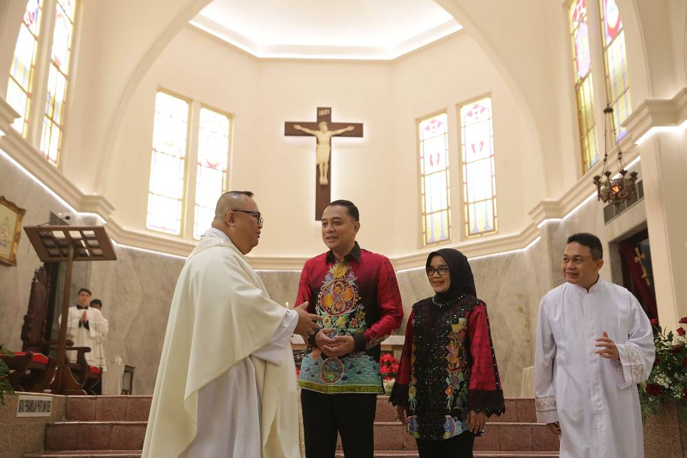 Perayaan Natal di Balai Kota Surabaya Akan Dihadiri 6.000 Jemaat Kristiani