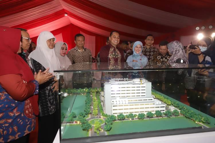 Pembangunan RSUD Surabaya Timur Capai 27 Persen