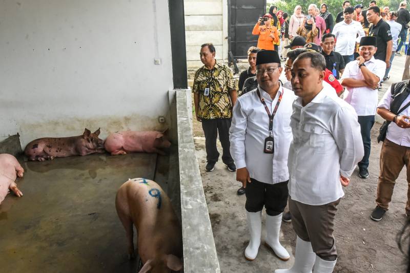 Wali Kota Eri Resmikan RPH Banjarsugihan