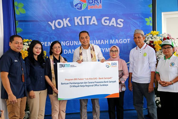 Wali Kota Eri Cahyadi Resmikan Rumah Maggot dan Eco Enzim