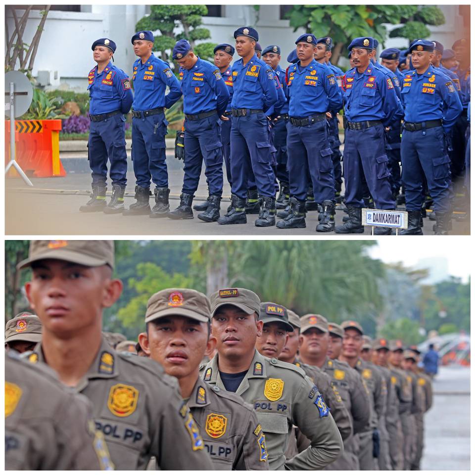 Rayakan HUT Satpol PP dan Damkar, Wali Kota Eri Minta Jiwa Korsa