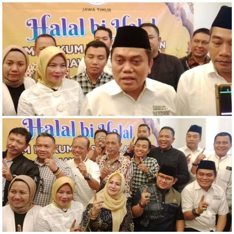 Tim Kuasa Hukum Amin Saat Acara Halal Bihalal 