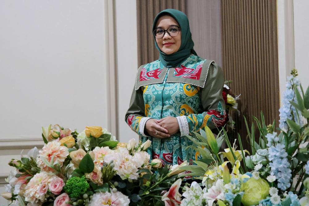 Ketua Tim Penggerak PKK Kota Surabaya, Rini Indriyani
