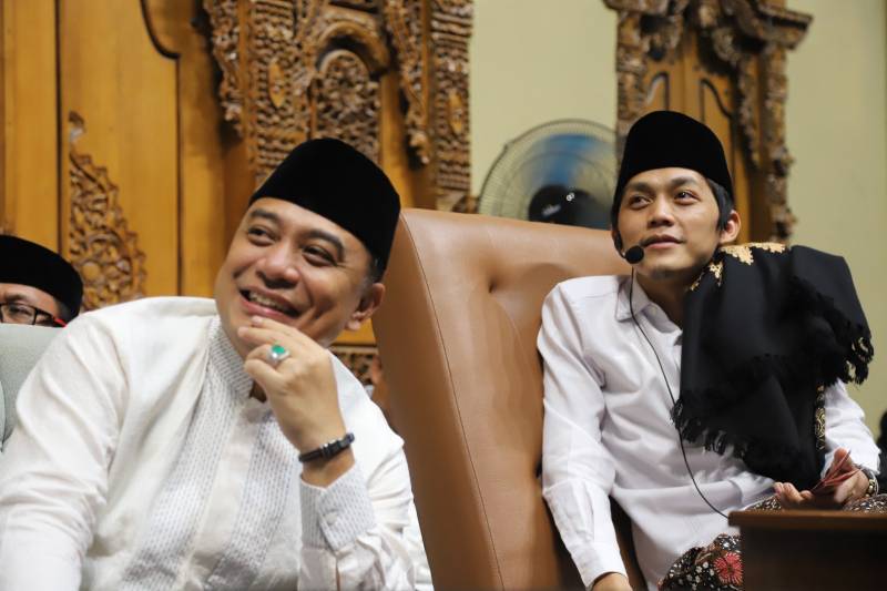 Wali Kota Eri Bersama Gus Idham 