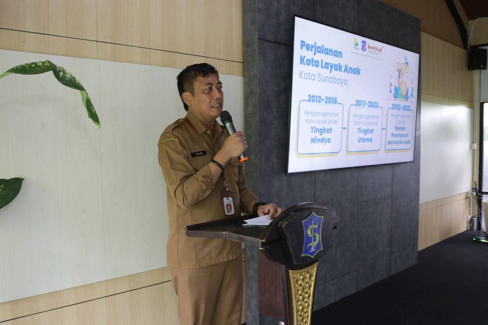 Kepala Bappedalitbang Kota Surabaya, Irvan Wahyudrajat