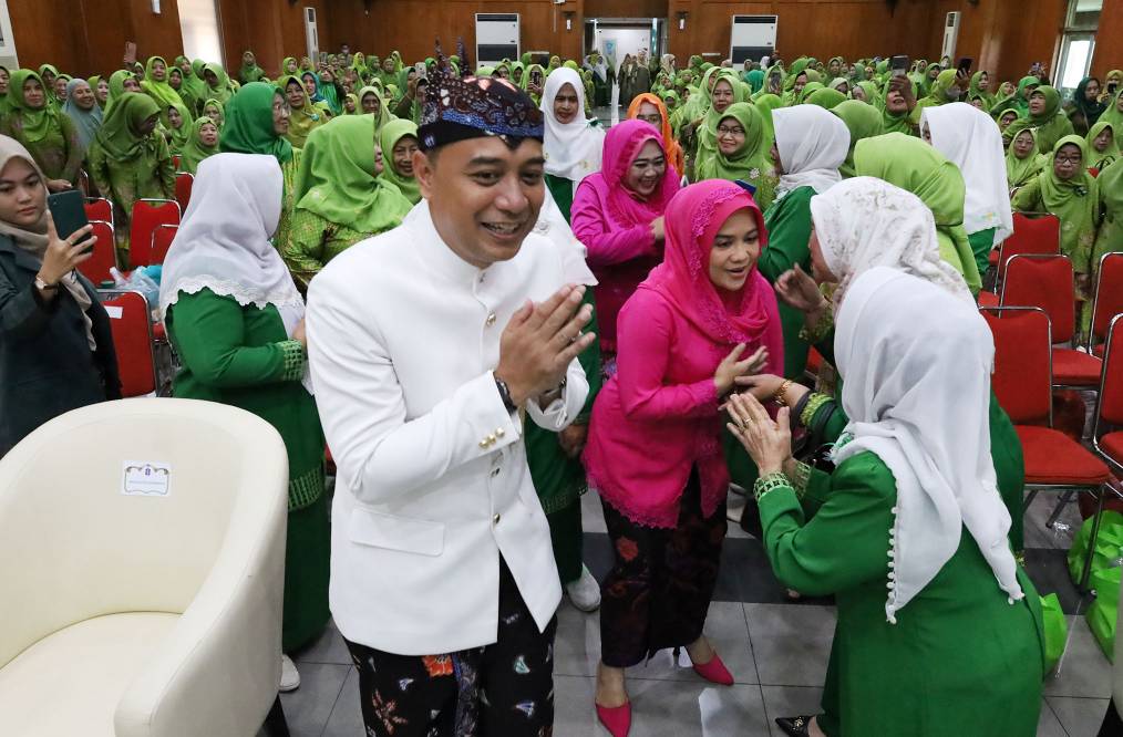 Wali Kota Eri Cahyadi Gandeng Muslimat NU Bangun Peradaban Surabaya