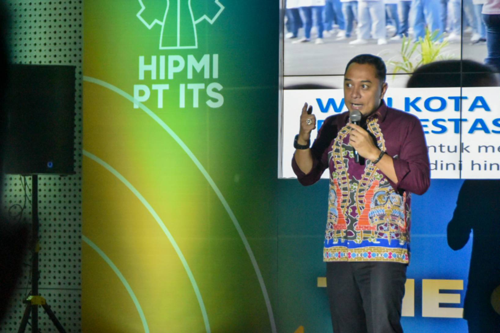Wali Kota Eri Ajak Mahasiswa ITS Kembangkan Teknologi