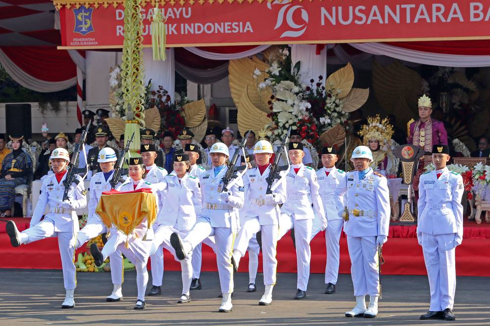Peringati HUT ke-79 RI, Wali Kota Eri Ajak Warga Surabaya jaga Semangat