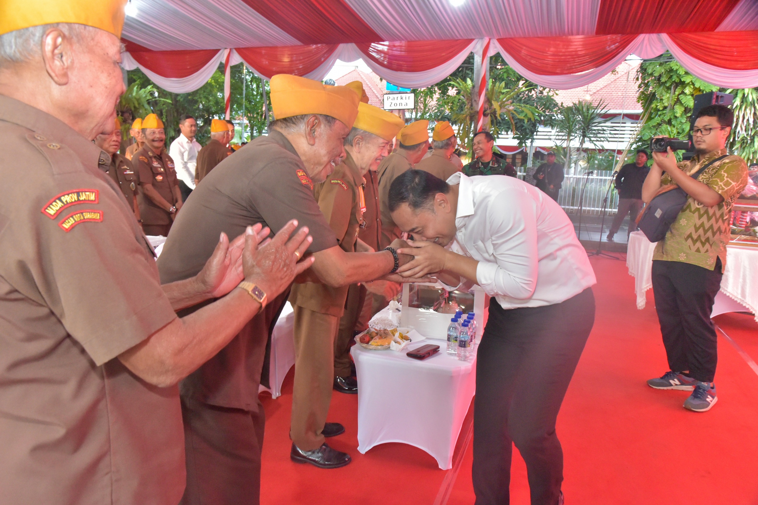 Wali Kota Eri Cahyadi Tasyakuran Bersama Veteran