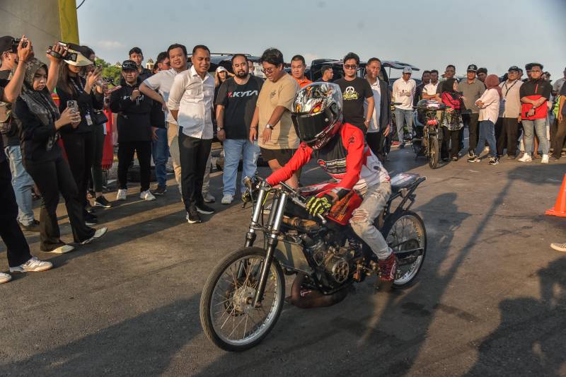 Wali Kota Eri Cahyadi: Isok Koyok Valentino Rossi
