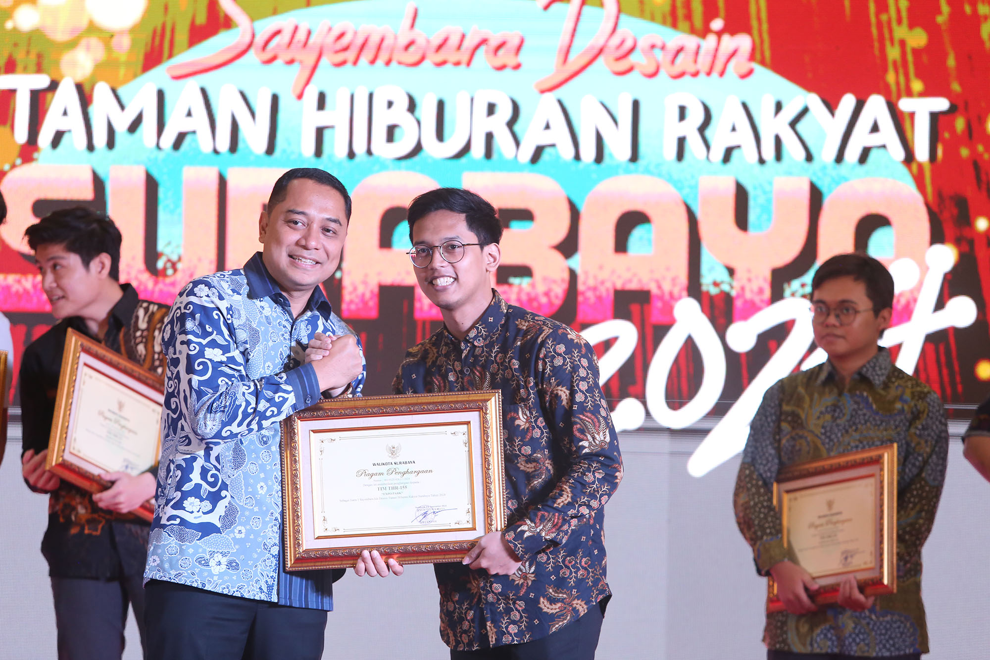 Pemkot Surabaya Umumkan Pemenang Lomba Desain Kawasan Eks THR-TRS