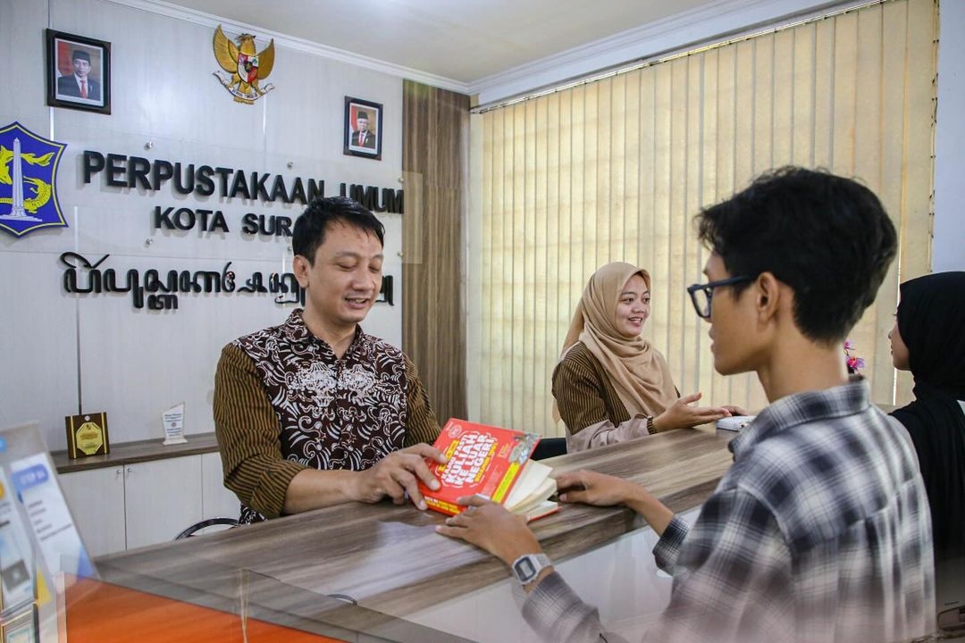 Cara Dispusip Surabaya Tingkatkan Kunjungan ke Perpustakaan