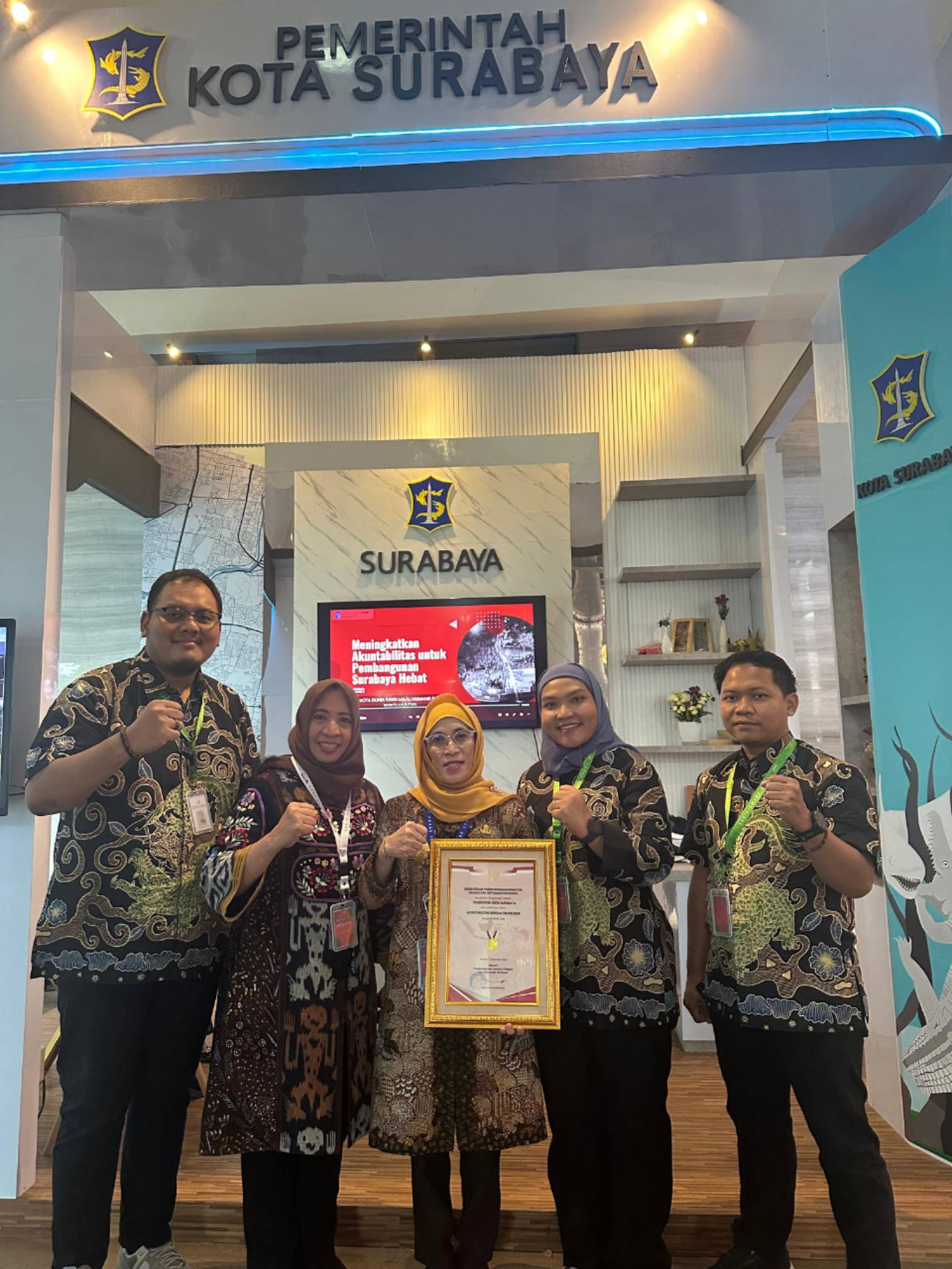 Gunakan Teknologi Al, Surabaya Jadi Kota Pertama Indonesia Raih SAKIP 'AA'