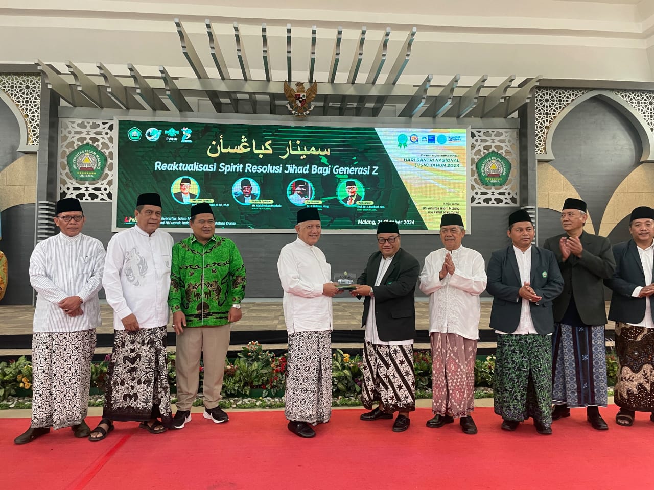 Peringati Hari Santri Nasional PWNU Jatim Road Show 
