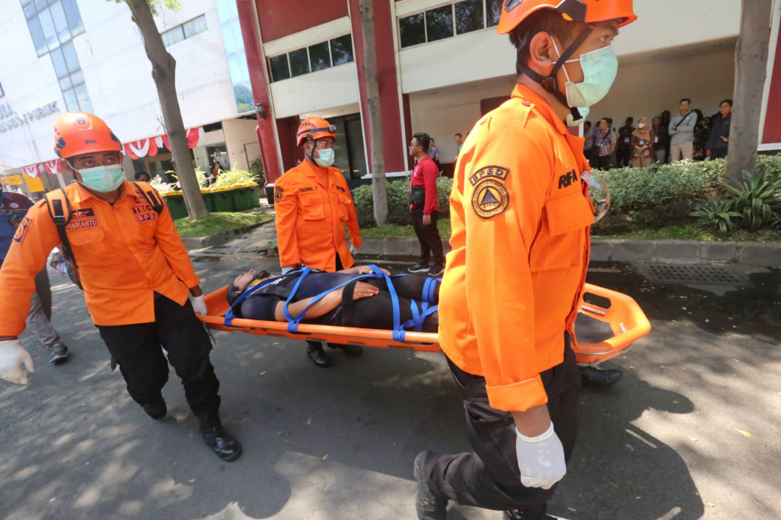 Simulasi Penanganan Darurat Bencana di MPP Siola