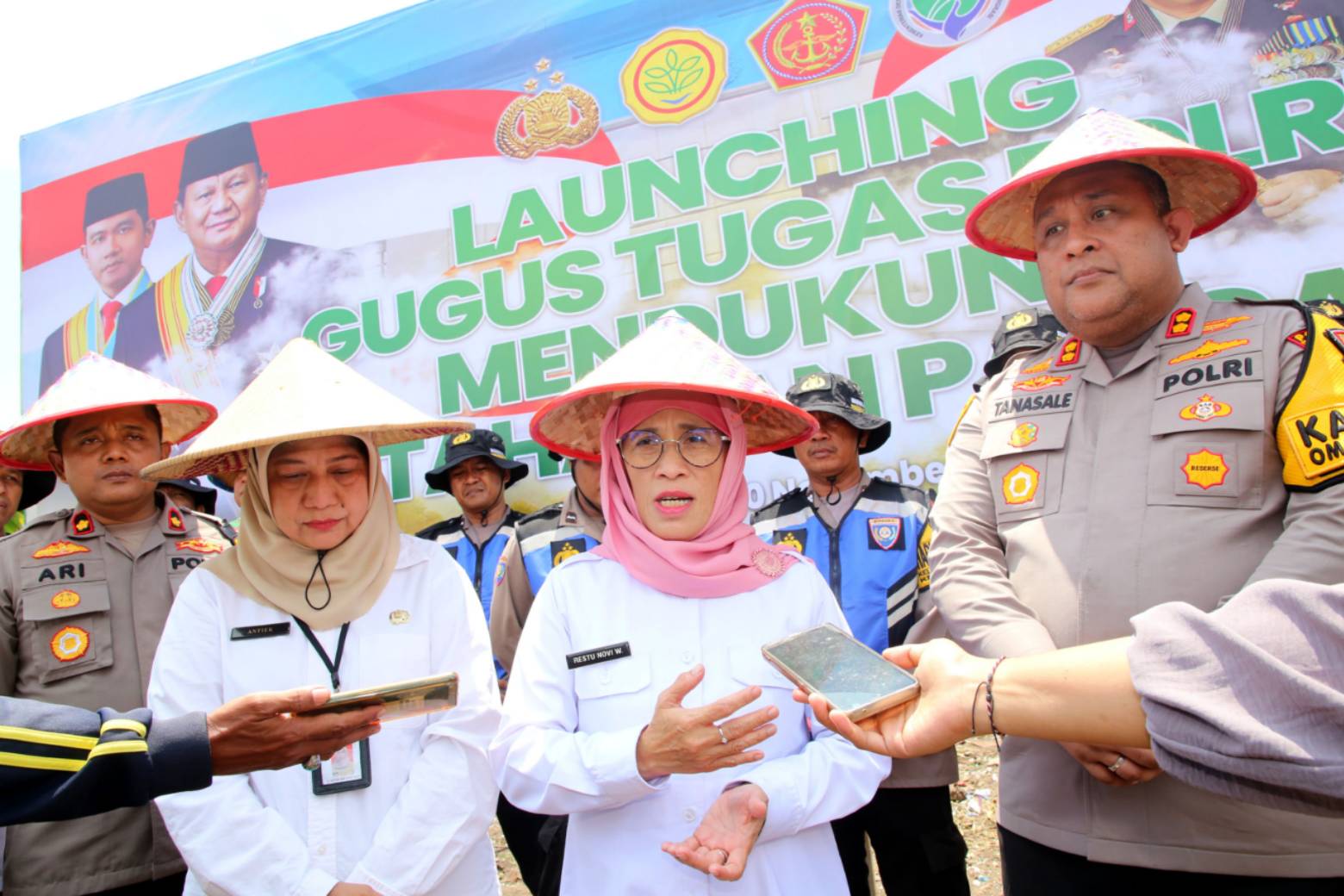 Pemkot Surabaya Dukung Launching Gugus Tugas Polri, 