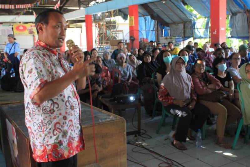 PD Pasar Suya Sosialisasi Sama Pedagang Pasar Kembang 