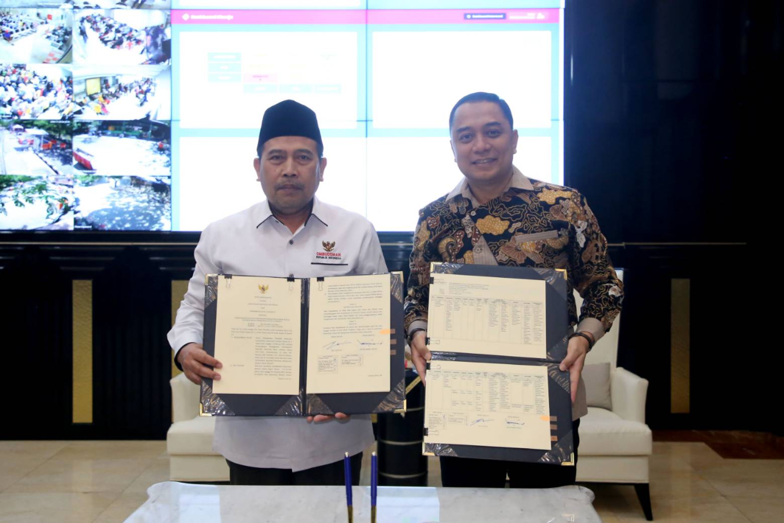 Pemkot Surabaya Lakukan MoU Dengan Ombudsman RI