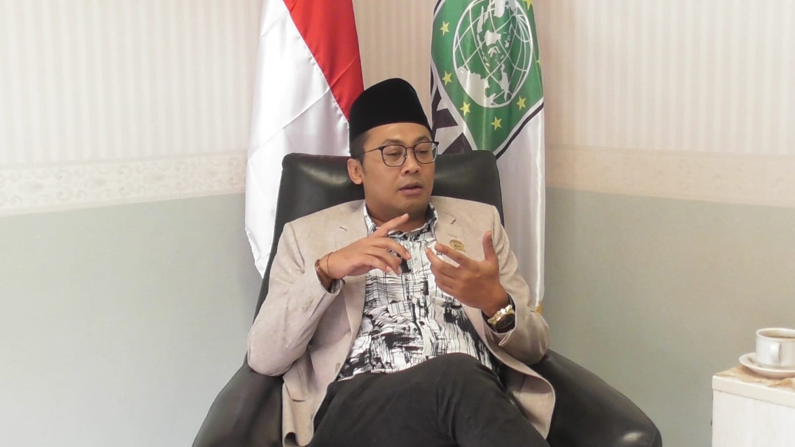 Ketua komisi B DPRD Surabaya M.Faridz Afif
