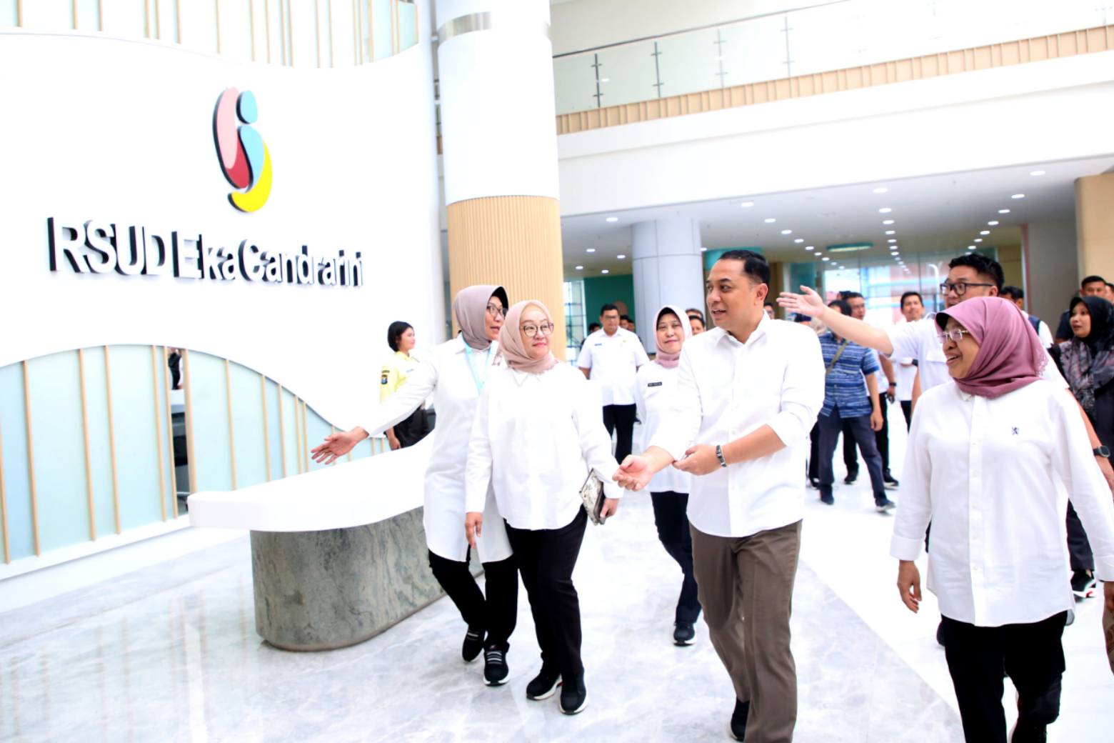 Wali Kota Eri Cahyadi Tinjau RSUD Surabaya Timur “Eka Candrarini”