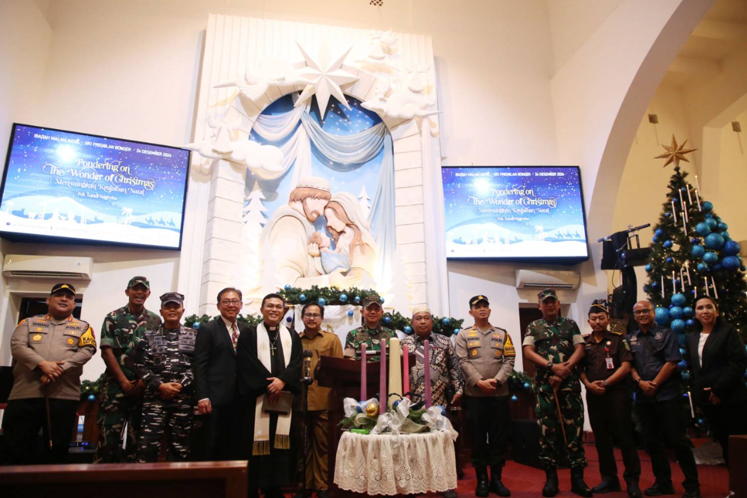 Pemkot-Forkopimda Surabaya Gelar Tinjauan ke Gereja