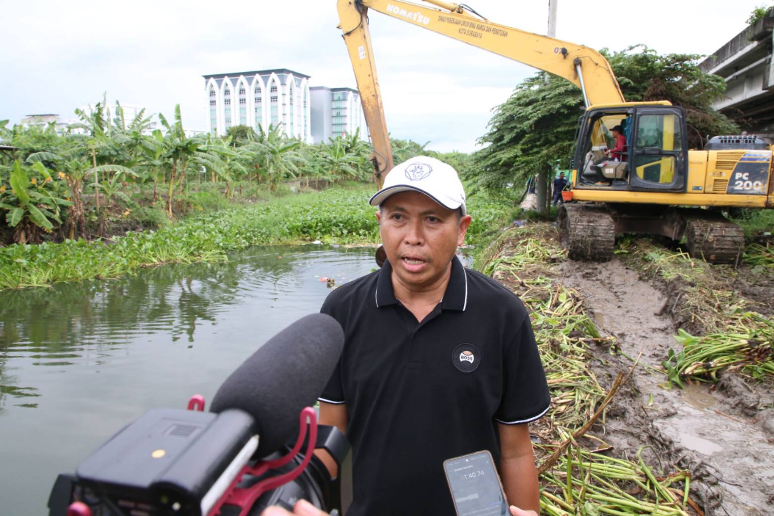 Kepala DSDABM Surabaya Samsul Hariadi