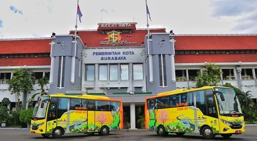 Dishub Surabaya Berencana Tambah Armada Bus Sekolah