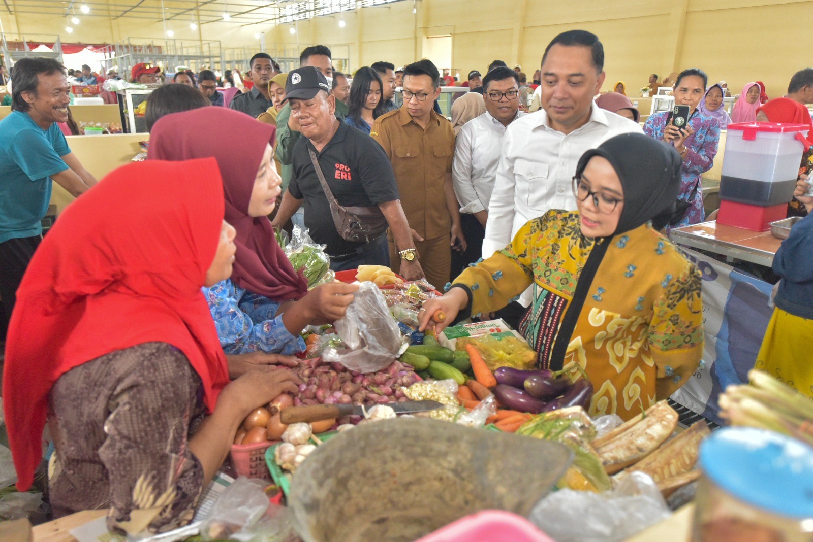 Pemkot Surabaya Pastikan Stok Bahan Pangan Aman Jelang Nataru 2024/2025