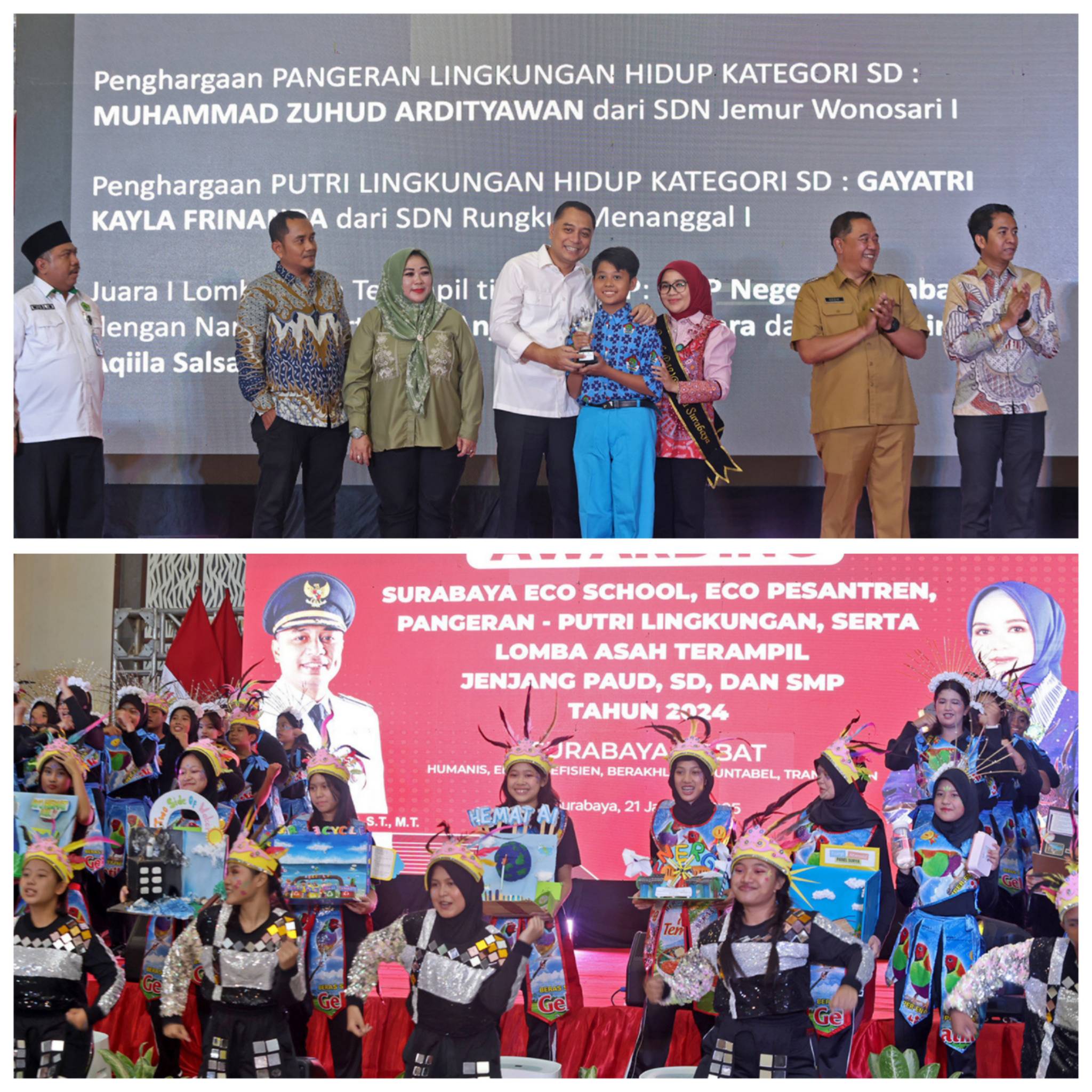 Wali Kota Eri Cahyadi Ajak Siswa PAUD-SMP untuk Peduli Terhadap Lingkungan