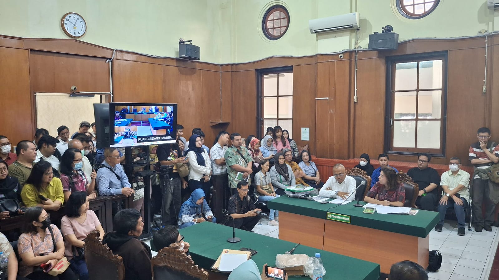 Suasana rapat Kreditor PT. MBC di Pengadilan negeri Surabaya 