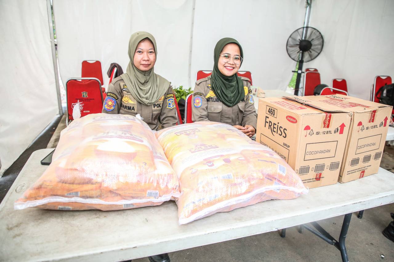 Paket Bantuan Aksi Sosial Ganti Karangan Bunga