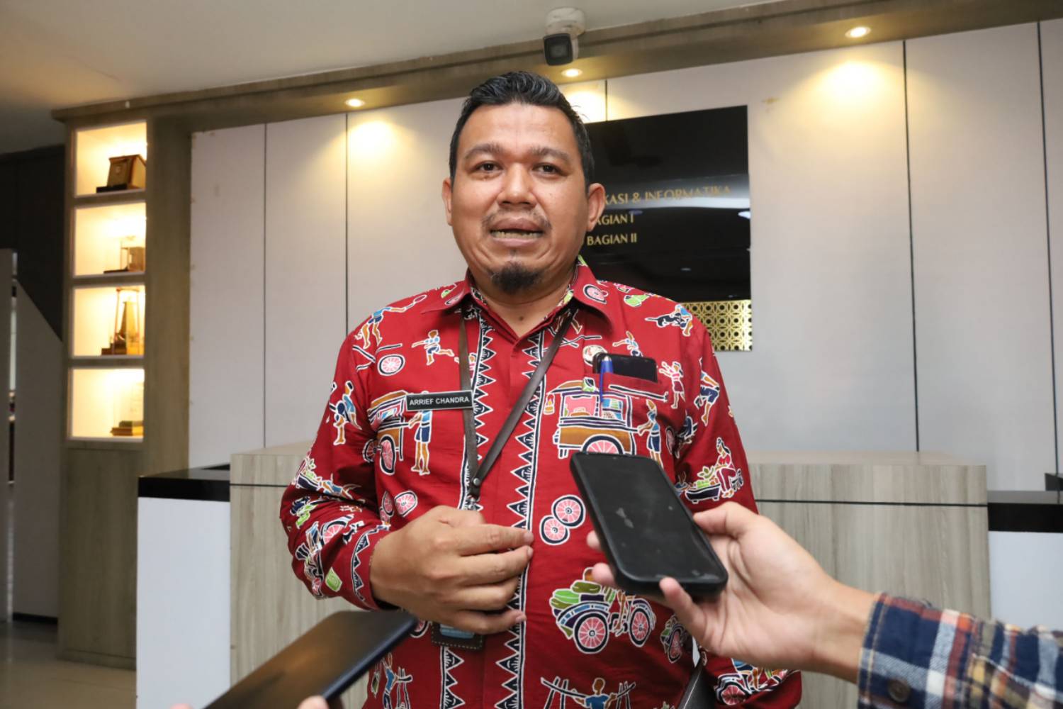 Kepala BPS Surabaya, Arrief Chandra Setiawan