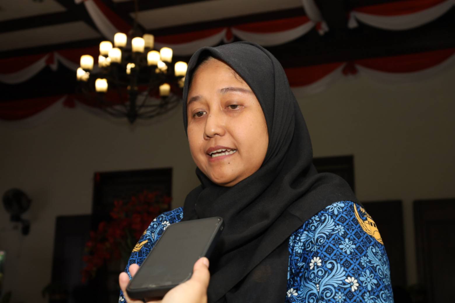 Kepala Dinkopdag Surabaya Dewi Soeriyawati