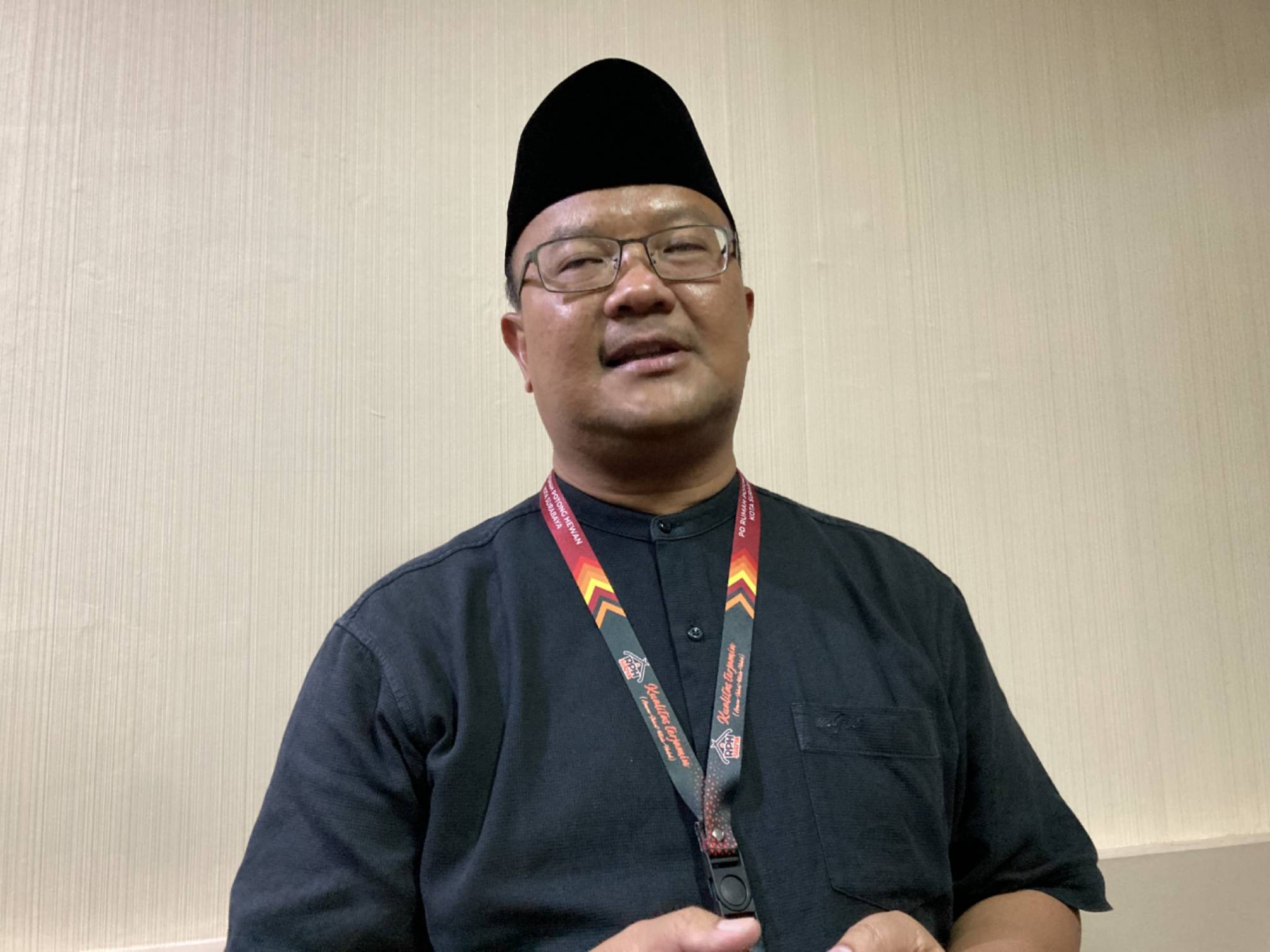 Direktur Utama RPH Surya Fajar A Isnugroho