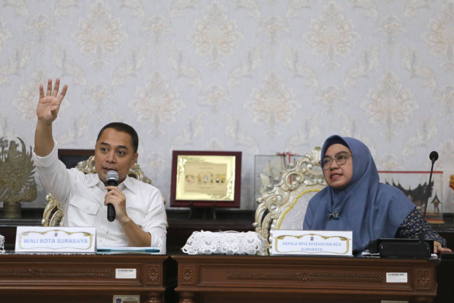 Wali kota Surabaya Eri Cahyadi 