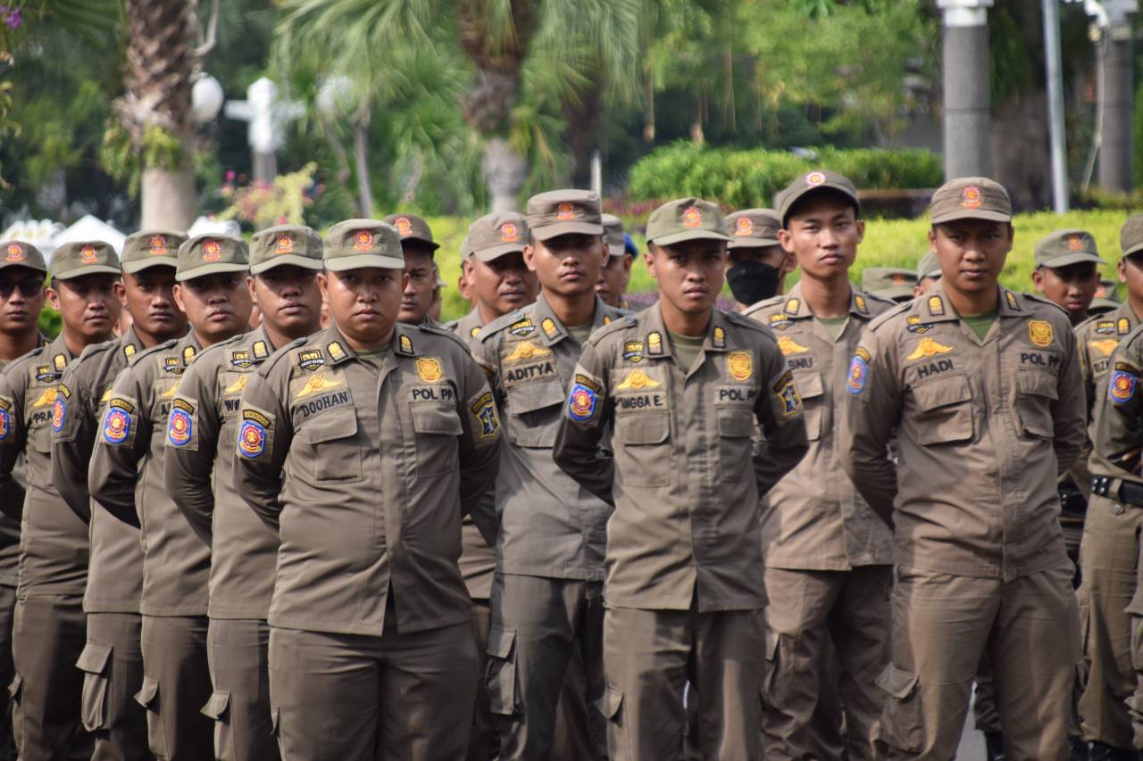 Satpol PP Surabaya Siagakan 1.450 Personel