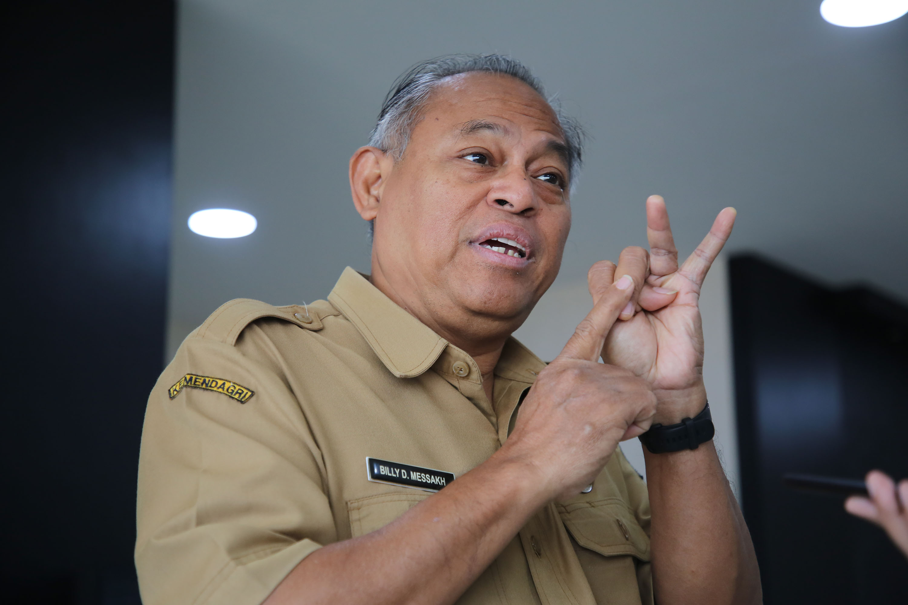 Direktur Utama RSUD Dr Soewandhie, dr Billy Daniel Messakh