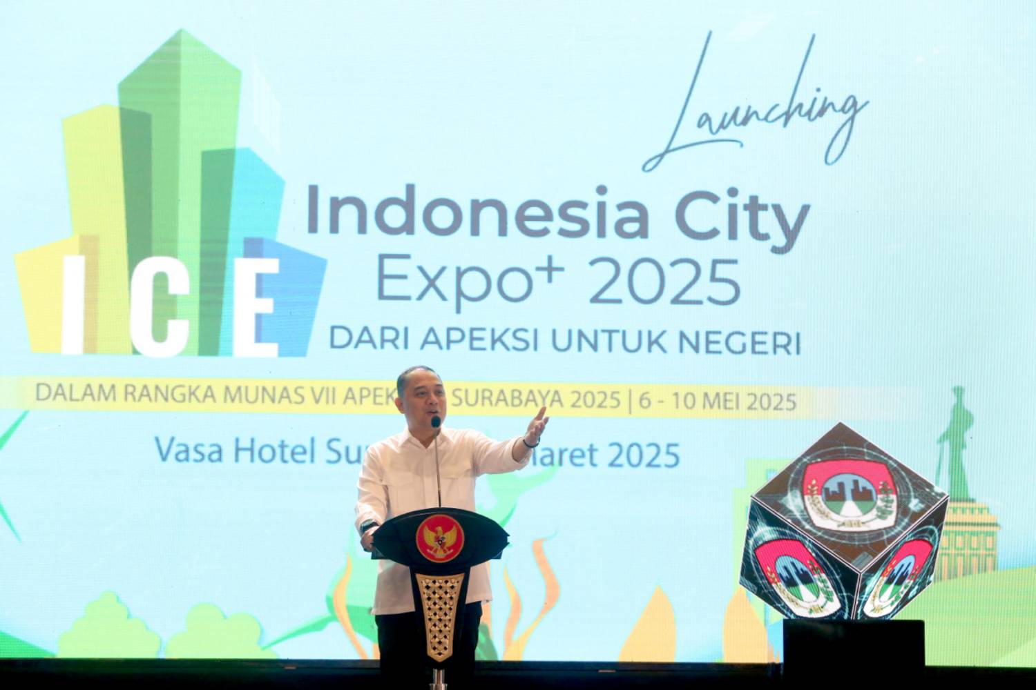 APEKSI dan Pemkot Surabaya Luncurkan Munas VII,