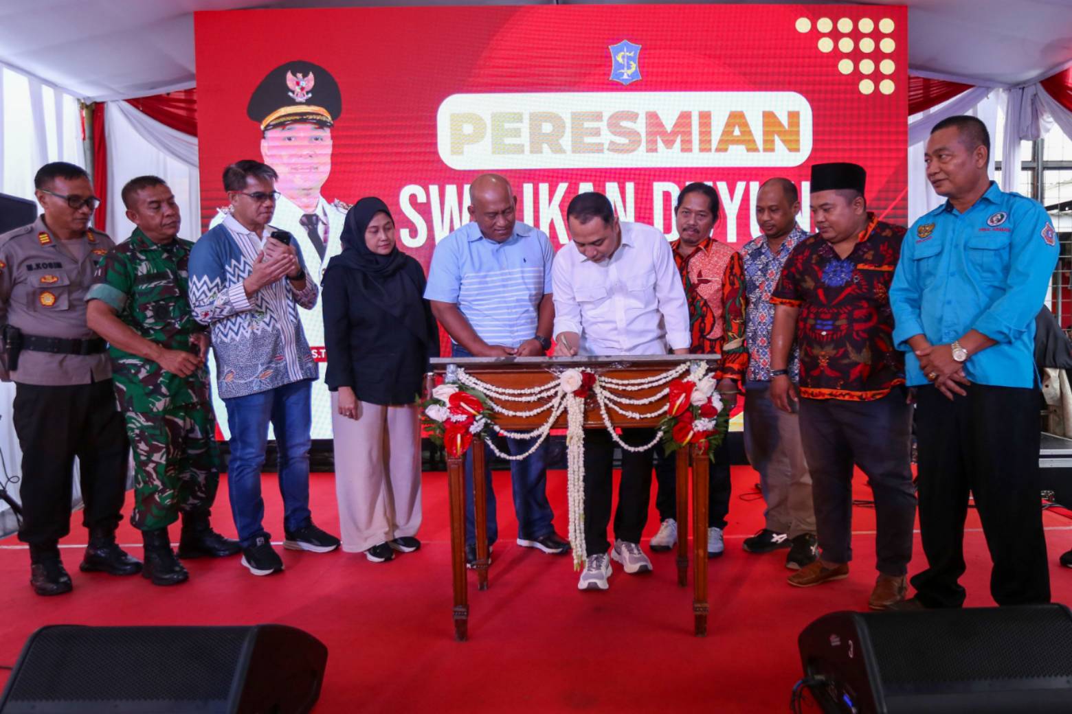 Wali Kota Eri Cahyadi Resmikan SWK Ikan Duyung, 