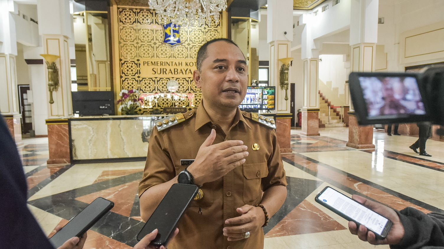 Wali Kota Surabaya Eri Cahyadi 