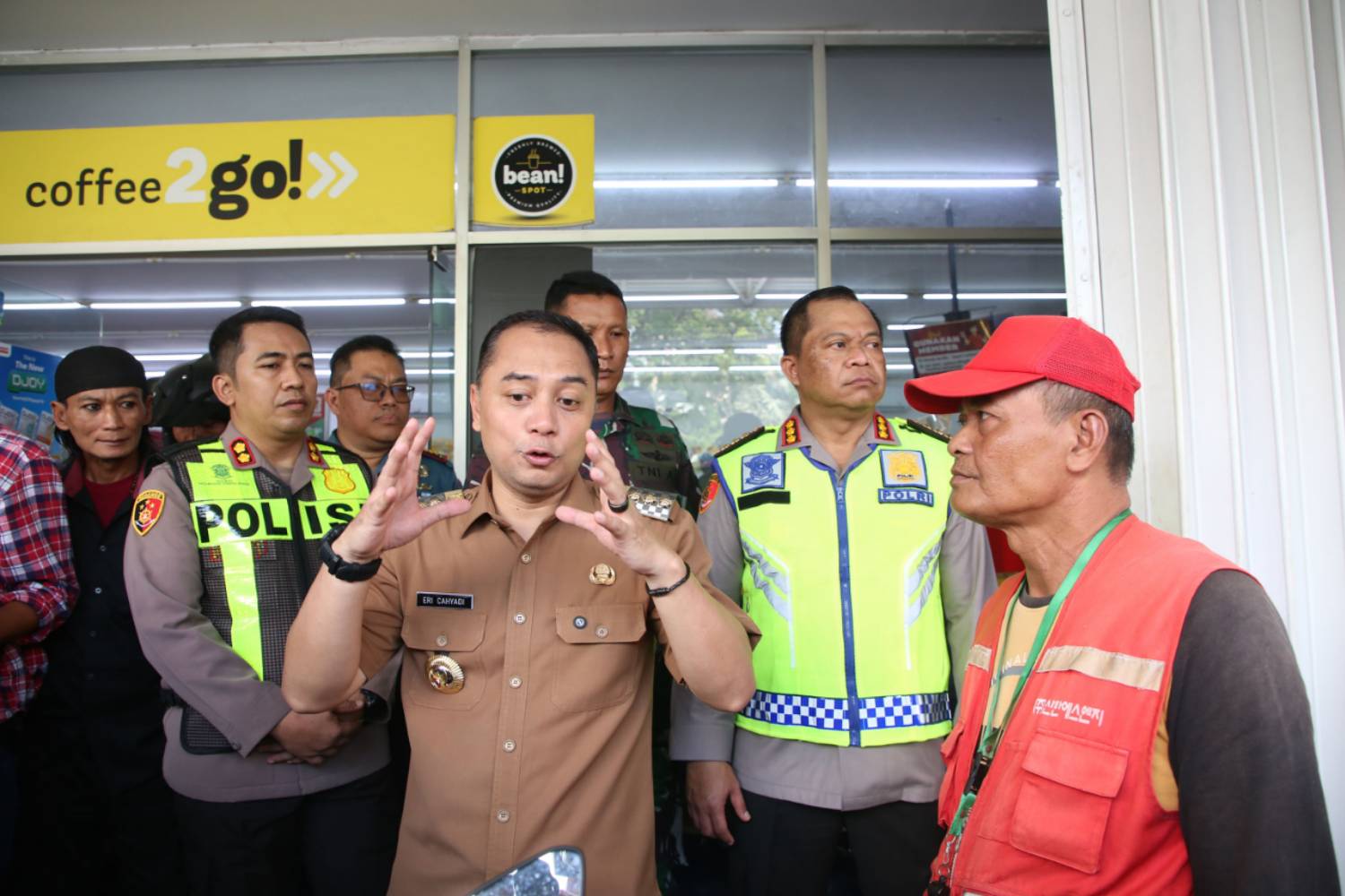 Wali Kota Eri Sidak Pertokoan Modren 