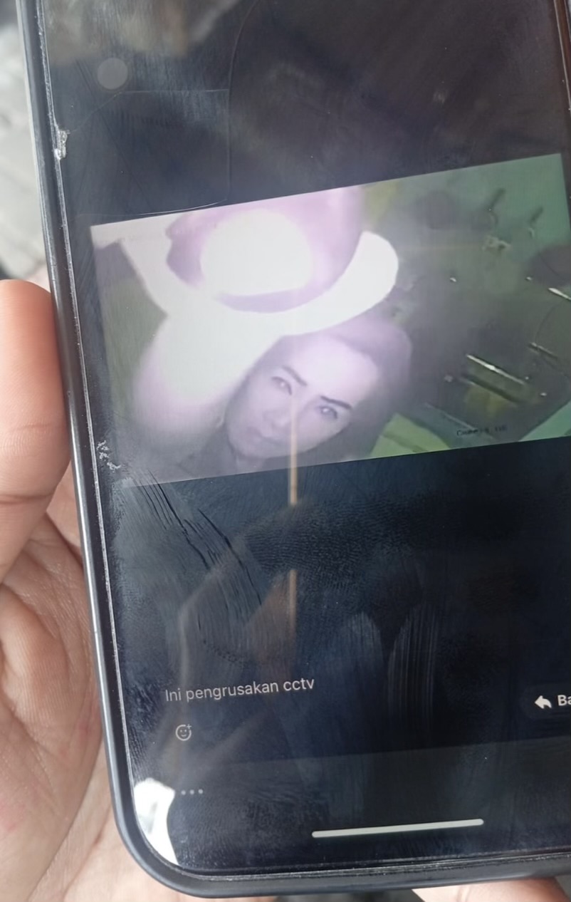 bukti pengerusakan cctv di rumah oleh dokter meiti