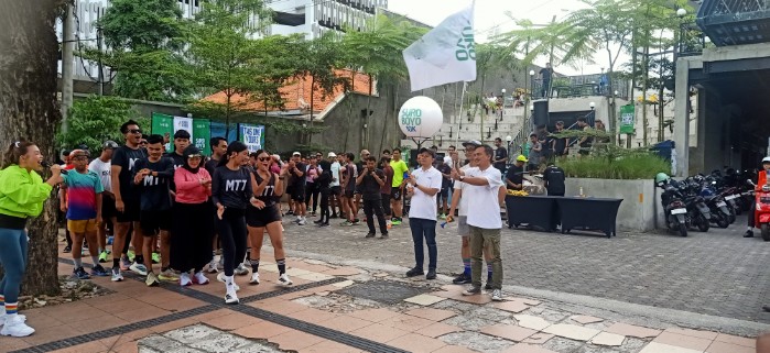 Foto : pre event surabaya 10K City Touchdown