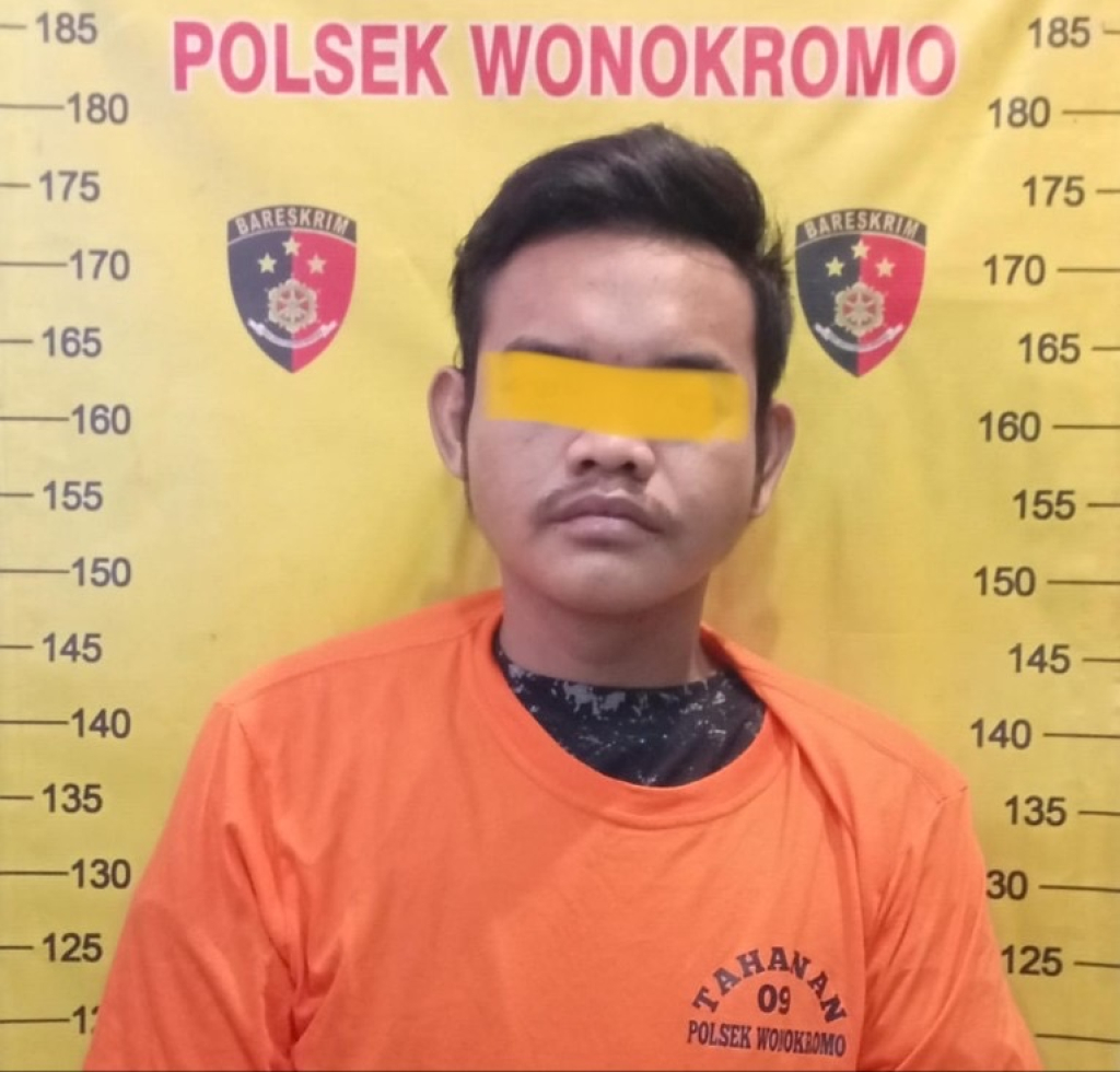 Foto tersangka pelaku gasak motor