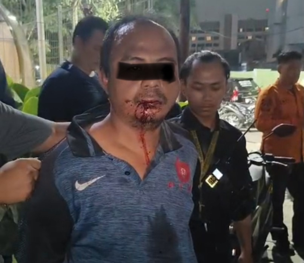 foto terduga tersangka pelecahan saat parade vaganza