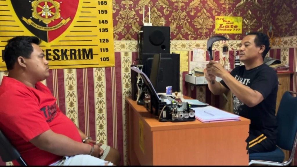 Pelaku di Polres Sampang