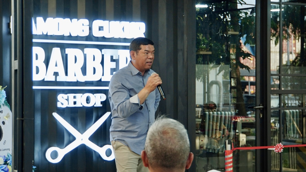 Direktur Utama Terminal Teluk Lamong, David Pandapotan Sirait.ist