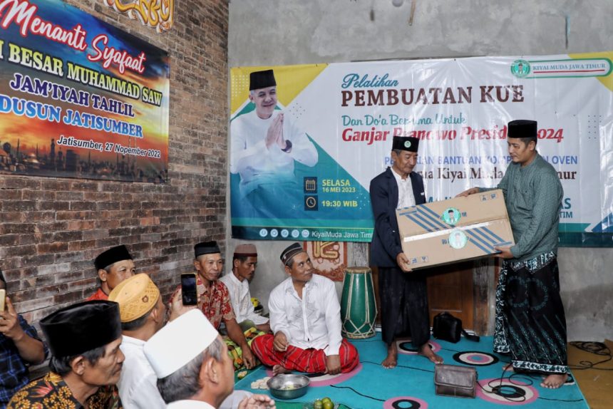 Galang Dukungan Untuk Ganjar Kiyai Muda Jatim Gelar Pelatihan Buat Kue Berita Nasional Indonesia